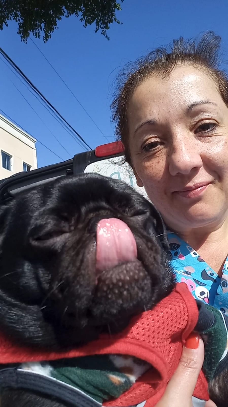 Tutor e pet felizes